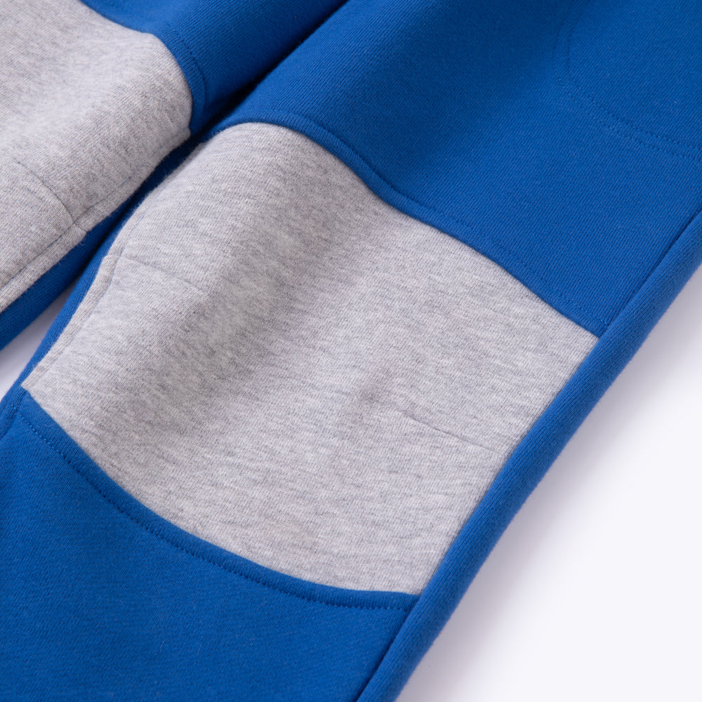 VAUVA Vauva Boys Puffy Raccoon Causal Long Pants - Blue Bottoms