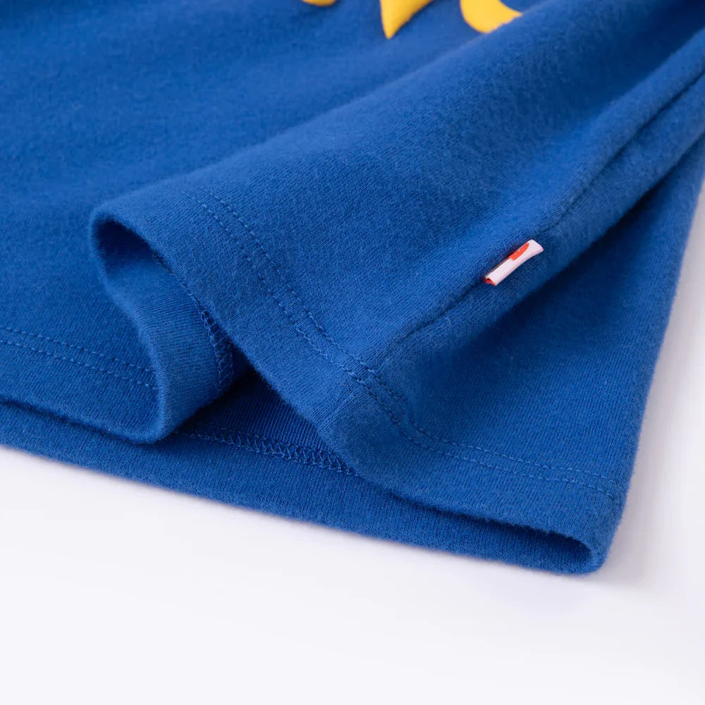 VAUVA Vauva Boys Raccoon Hill Long Sleeves Tee - Blue Tops