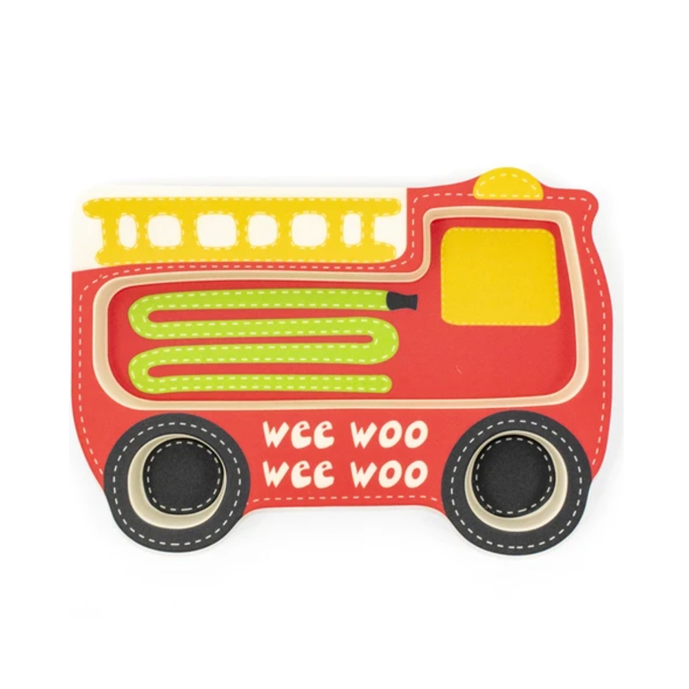 Bamboozle Firetruck Dinner Set