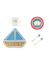 Bamboozle Bamboozle Sailboat Shaped Dinner Set 5 Piece set Dinnerware Sets