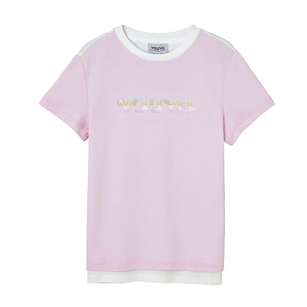 VAUVA Vauva 2022 - Vauva Logo Embroidered T-shirt Tops