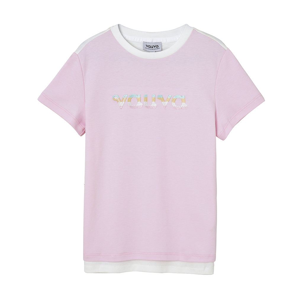 VAUVA Vauva 2022 - Vauva Logo Embroidered T-shirt Tops