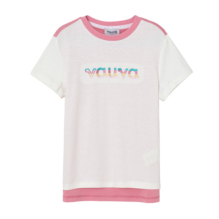 VAUVA Vauva 2022 - Vauva Logo Embroidered T-shirt Tops