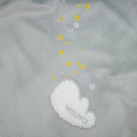Vauva Girls Cloud Velvet Top - Grey - My Little Korner