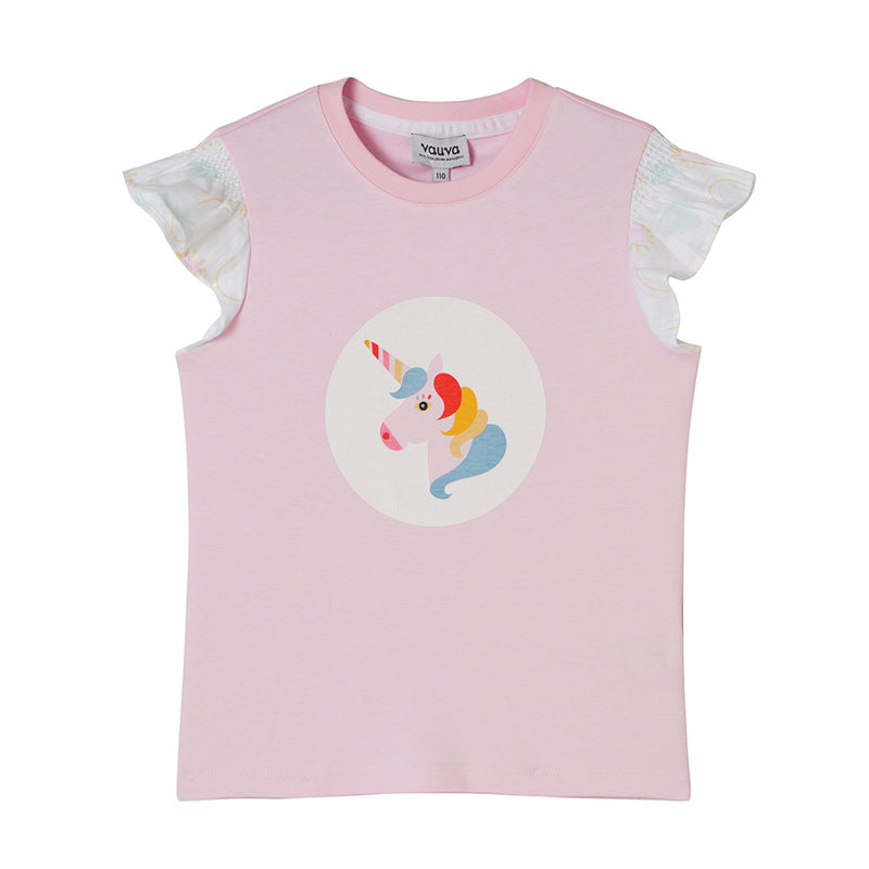 Vauva 2022 - Unicorn Frilled Sleeves T-shirt