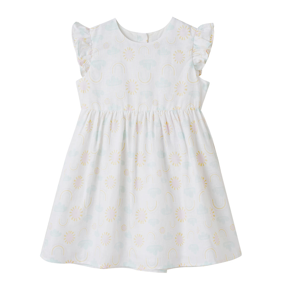 Vauva 2022 - Ruffle Sleeves Dress (White)