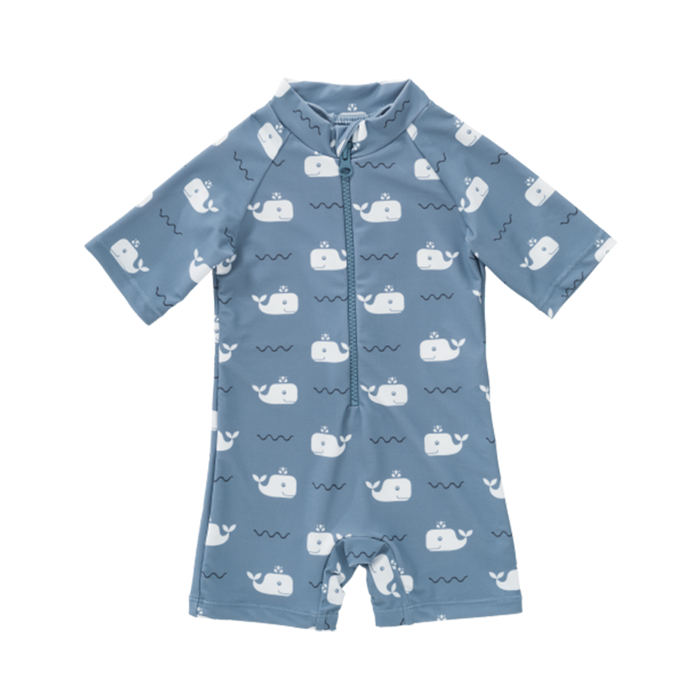 Fresk Swim UV Suit Whale Blue Fog