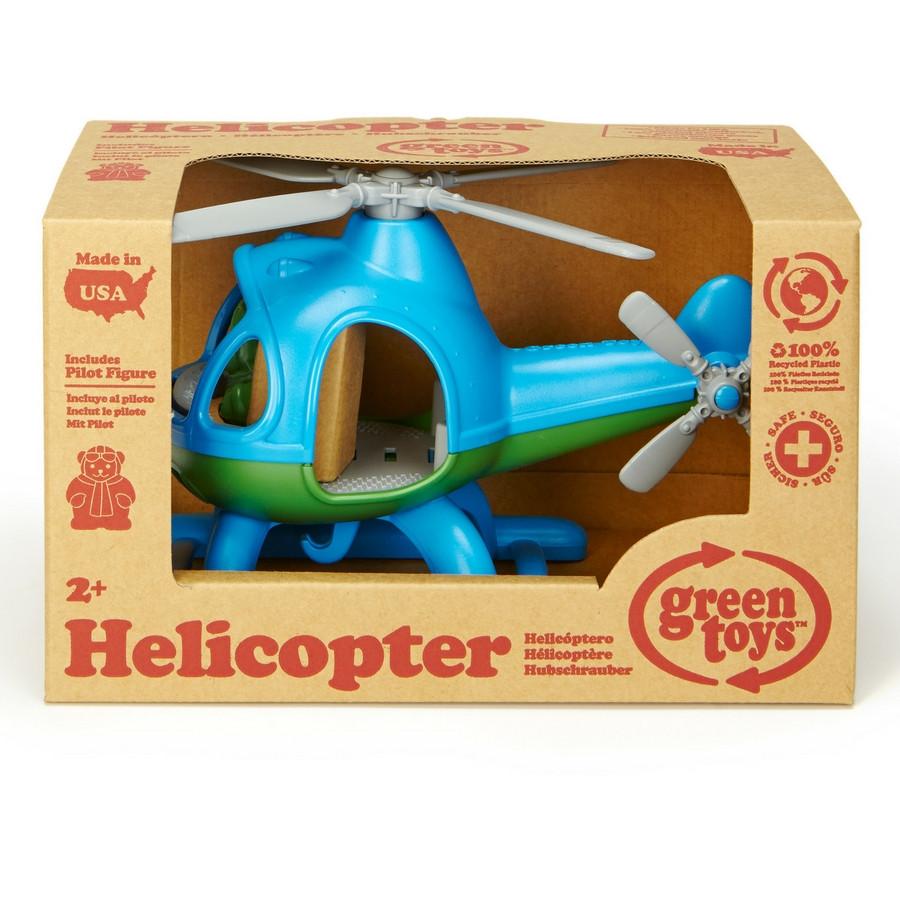 Green Toys - Helicopter (Blue) - My Little Korner