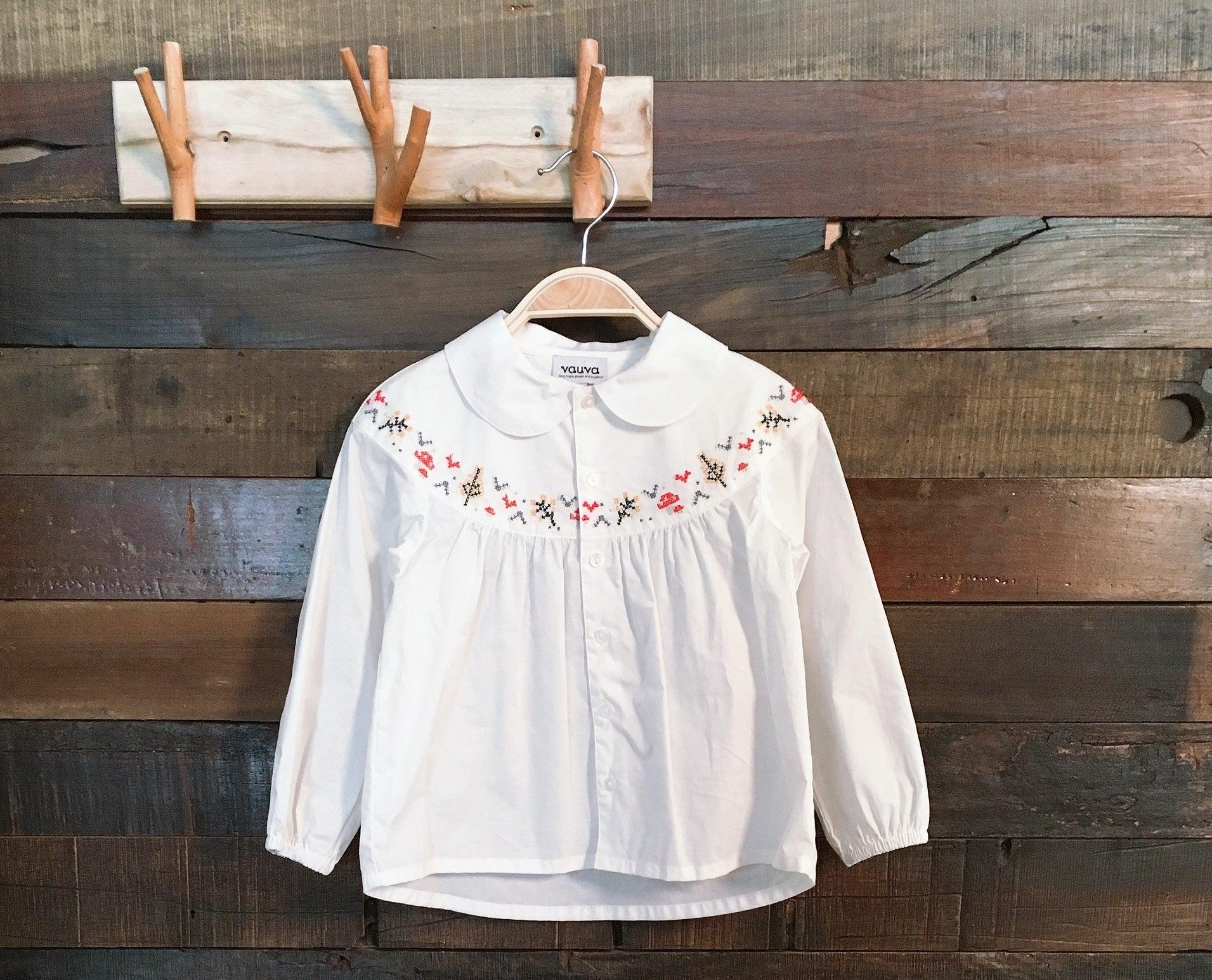 VAUVA Vauva Girls Fantasy Forest Casual Shirt - White Fashion