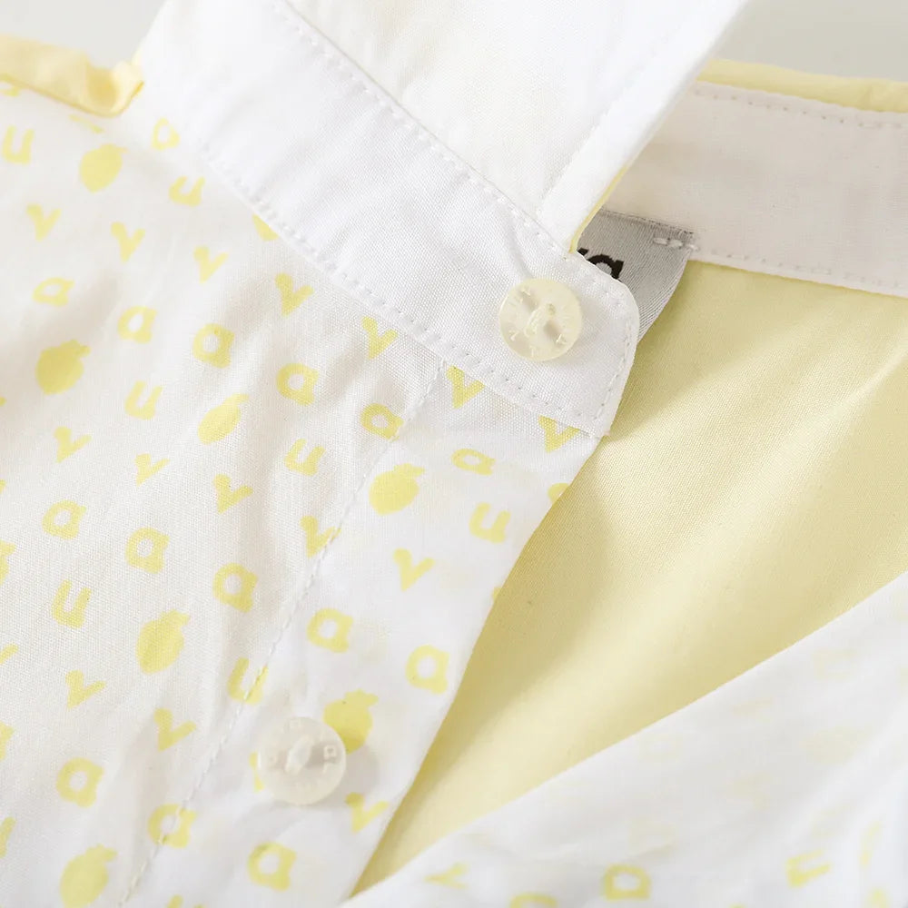 VAUVA Vauva 2022 - Logo Print Shirt/ Shorts Set Suits & Waistcoats