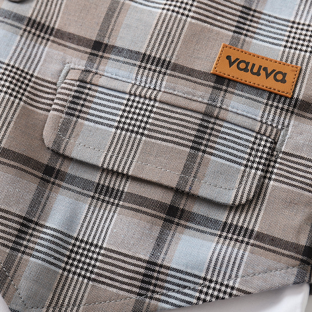 VAUVA Vauva 2022 - Shirt With Faux Layered Waistcoat Suits &amp; Waistcoats