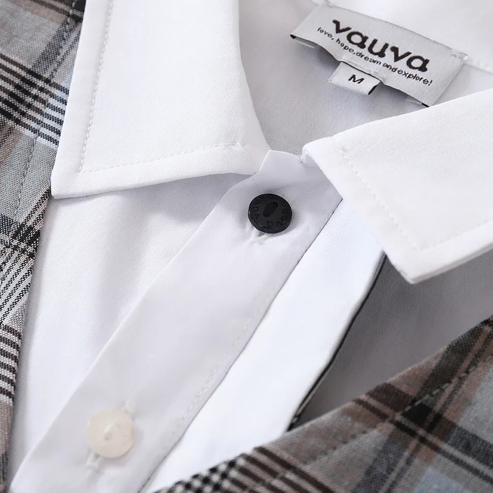 VAUVA Vauva 2022 - Shirt With Faux Layered Waistcoat Suits & Waistcoats