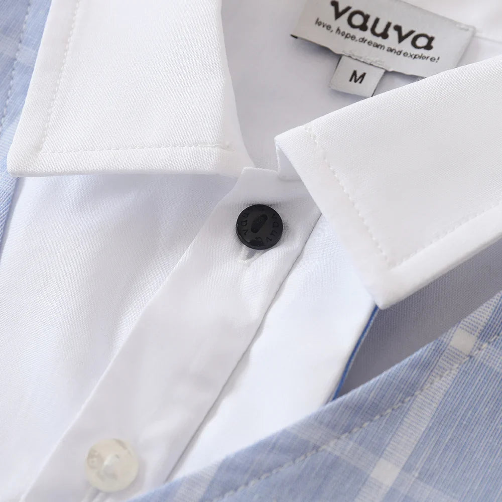 VAUVA Vauva 2022 - Shirt With Faux Layered Waistcoat Suits & Waistcoats
