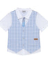 VAUVA Vauva 2022 - Shirt With Faux Layered Waistcoat Suits & Waistcoats