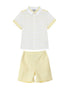 VAUVA Vauva 2022 - Logo Print Shirt/ Shorts Set Suits & Waistcoats