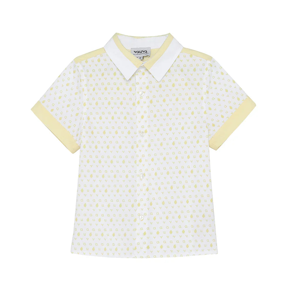 VAUVA Vauva 2022 - Logo Print Shirt/ Shorts Set Suits & Waistcoats