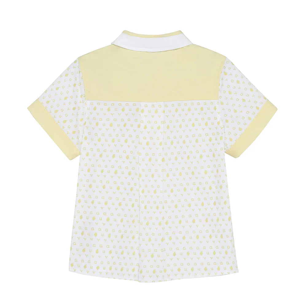 VAUVA Vauva 2022 - Logo Print Shirt/ Shorts Set Suits & Waistcoats