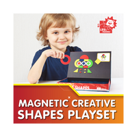 Leo & Friends - Magnetic Creative Shape Set