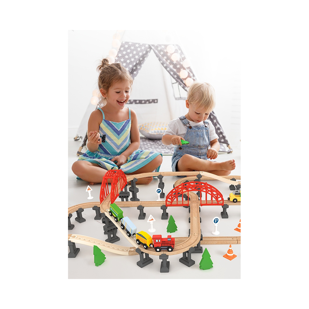 Leo & Friends - Railway Bridge Set product image model