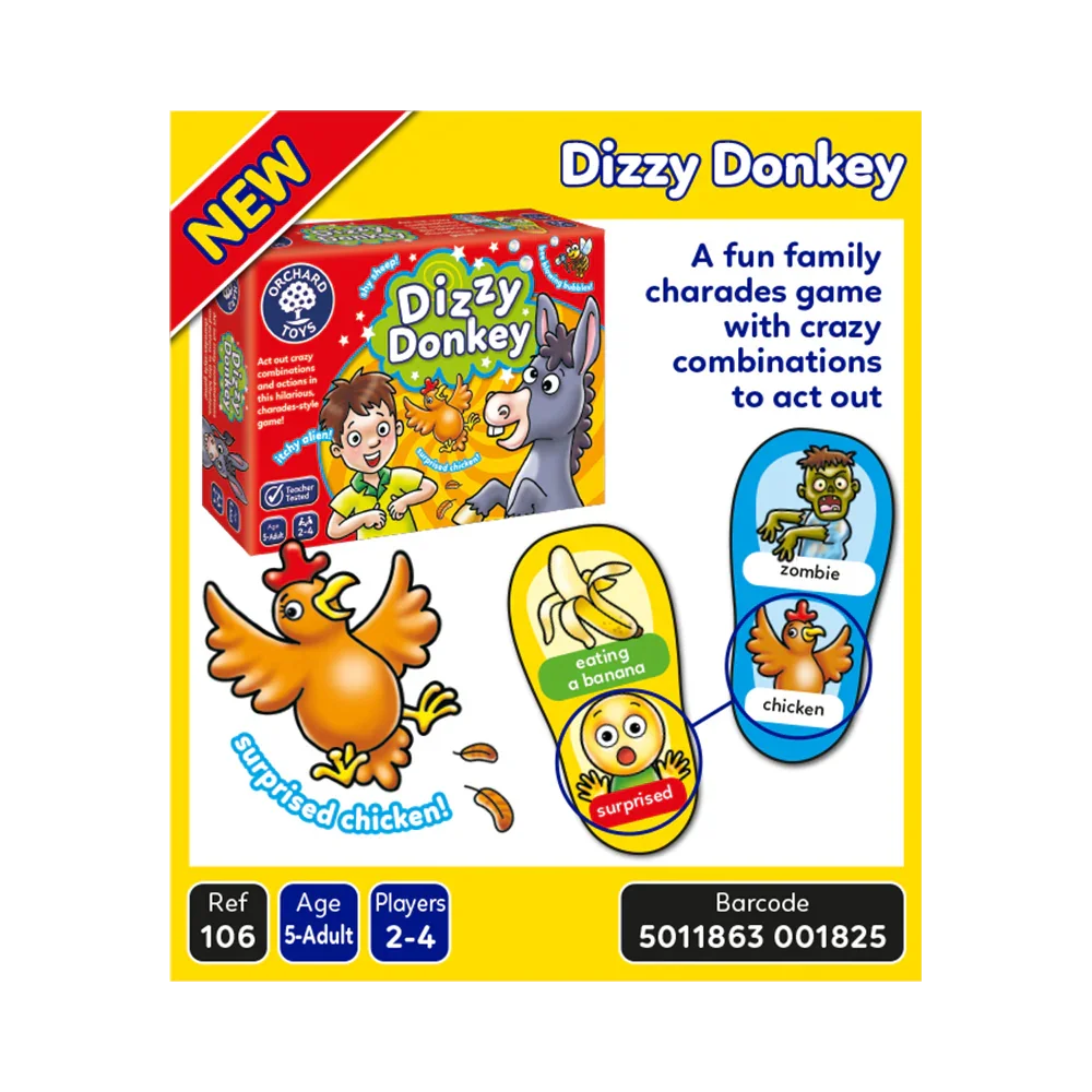 Orchard Toys Orchard Toys - Dizzy Donkey Games
