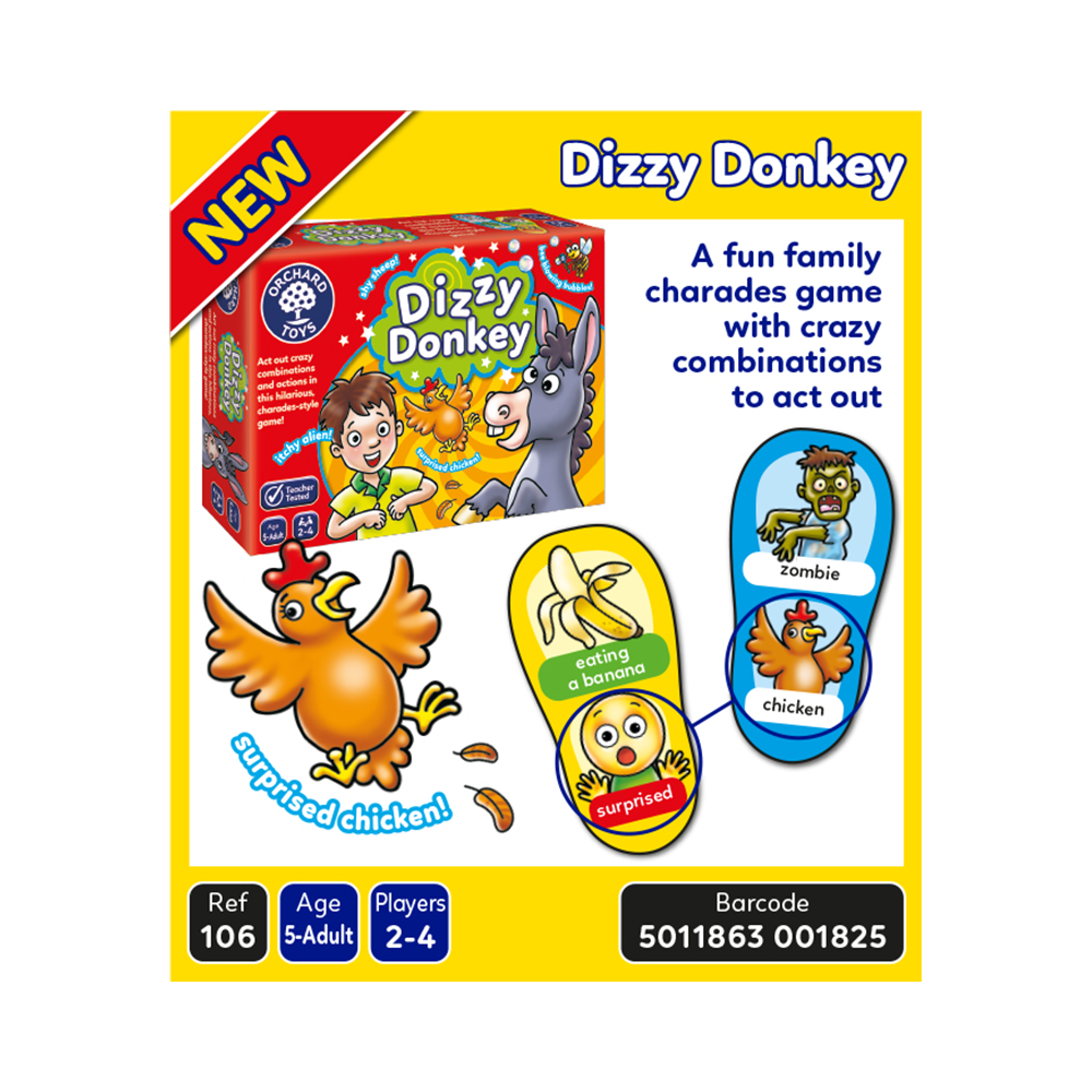 Orchard Toys Orchard Toys - Dizzy Donkey Games