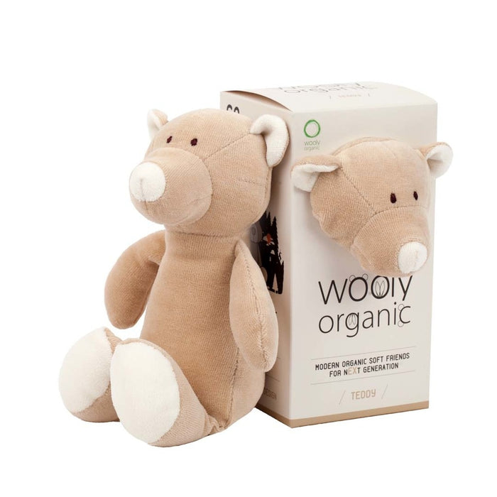 Wooly Organic Soft Toy - Teddy / Small