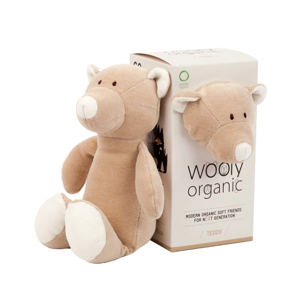 Wooly Organic Wooly Organic Soft Toy - Teddy / Small Soft toys