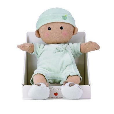 Apple Park Babies – Organic Baby Doll in Mint