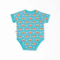 Vauva -  Organic Cotton Baby 2-Packs Fox-Print Bodysuits
