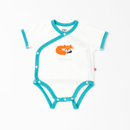 VAUVA Vauva - Organic Cotton Baby 2-Packs Fox-Print Bodysuits Bodysuit