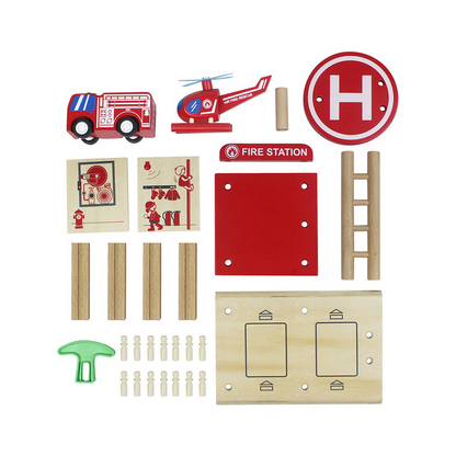 Udeas Udeas QPACK-Fire Station Learning Toys