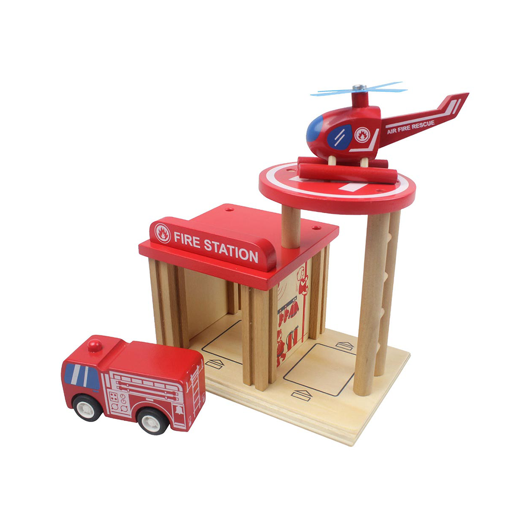 Udeas Udeas QPACK-Fire Station Learning Toys