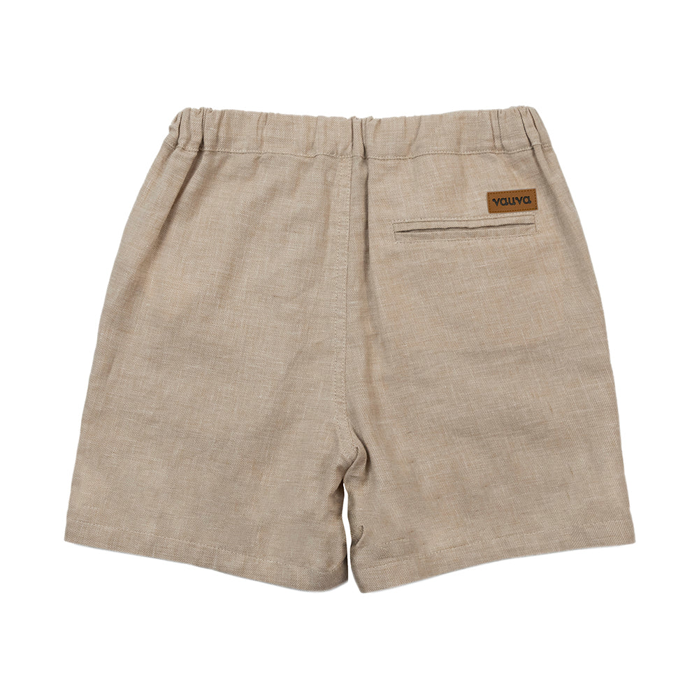 VAUVA Vauva Climbing Bear Shorts - Khaki / Blue Shorts