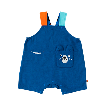 VAUVA Vauva 2022 - Bear Bib Overall Romper