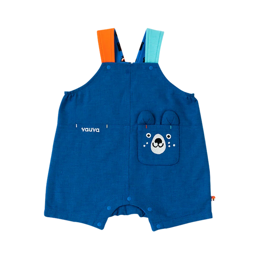 VAUVA Vauva 2022 - Bear Bib Overall Romper