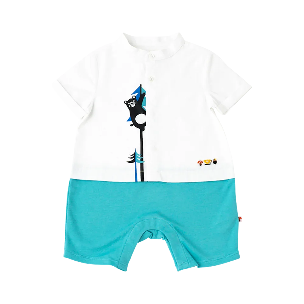 VAUVA Vauva 2022 - Bear short sleeves romper Romper
