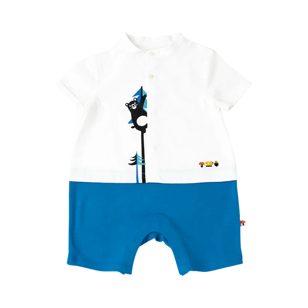VAUVA Vauva 2022 - Bear short sleeves romper Romper