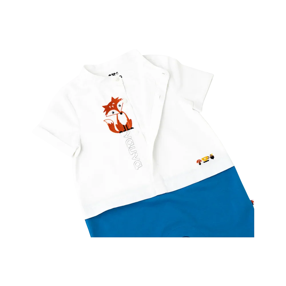 VAUVA Vauva 2022 - Fox short sleeves romper Romper