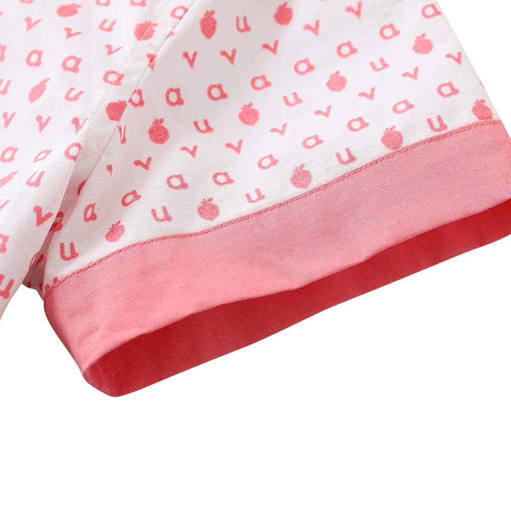 VAUVA Vauva 2022 - Logo Print Shirt/ Shorts Set Suits & Waistcoats
