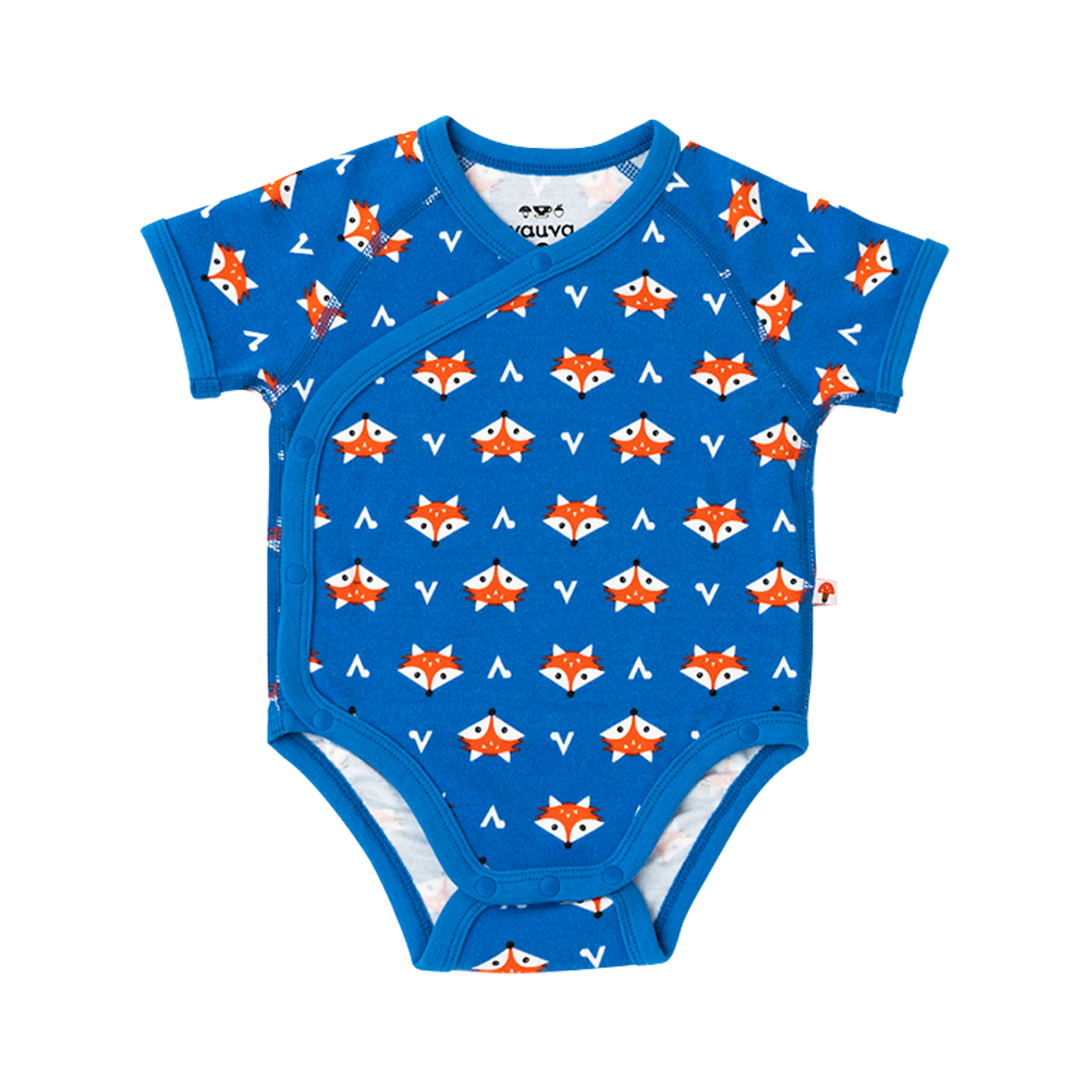 VAUVA Vauva - Organic Cotton Baby 2-Packs Fox-Print Bodysuits Bodysuit