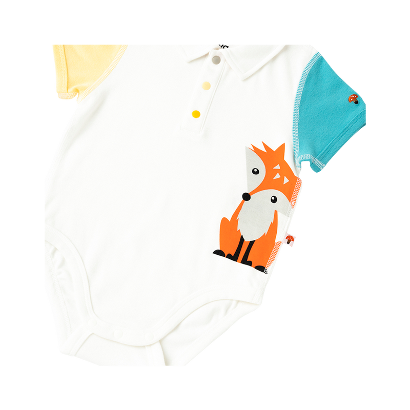Vauva 2022 - Organic Cotton Baby 2-Packs Fox & Bear Bodysuits