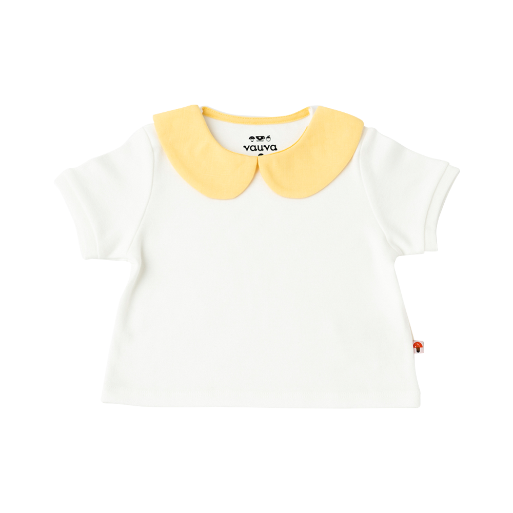 VAUVA Vauva 2022 - Organic CottonPeter Pan Collar Top Tops