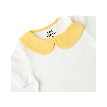 VAUVA Vauva 2022 - Organic CottonPeter Pan Collar Top Tops