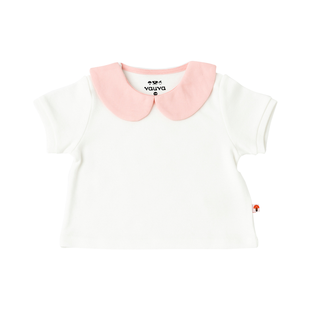 VAUVA Vauva 2022 - Organic CottonPeter Pan Collar Top Tops