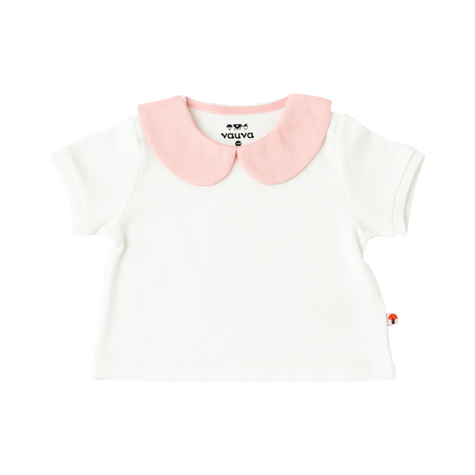 VAUVA Vauva 2022 - Organic CottonPeter Pan Collar Top Tops