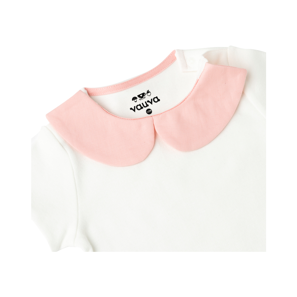 VAUVA Vauva 2022 - Organic CottonPeter Pan Collar Top Tops