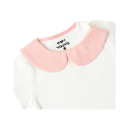 VAUVA Vauva 2022 - Organic CottonPeter Pan Collar Top Tops
