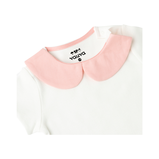 VAUVA Vauva 2022 - Organic CottonPeter Pan Collar Top Tops