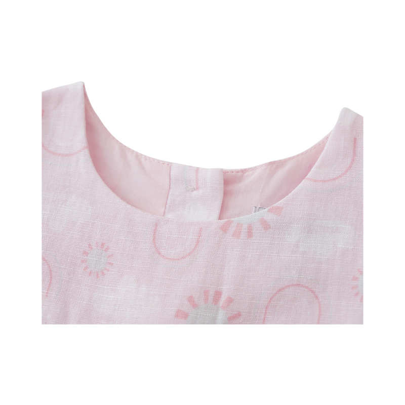VAUVA Vauva 2022 - Ruffle Sleeves Dress (Pink) Dresses