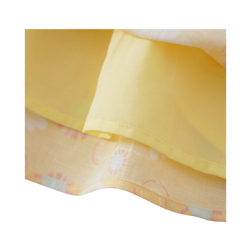 VAUVA Vauva 2022 - Ruffle Sleeves Dress (Yellow) Dresses
